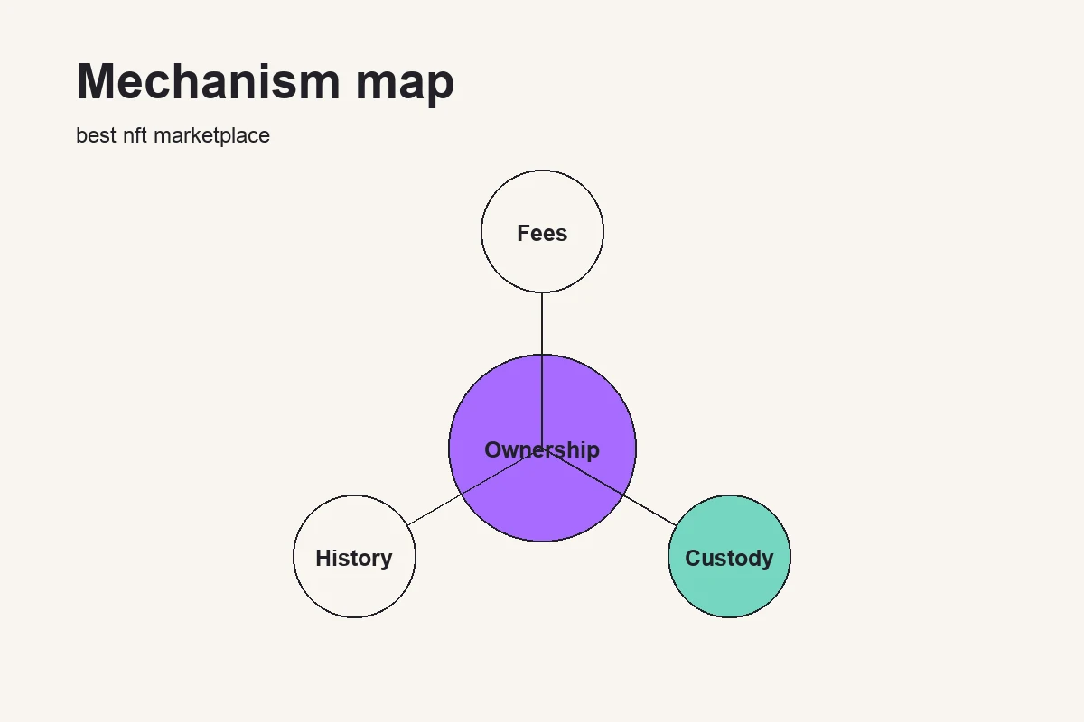 Tiaranft Index mechanism visual for best NFT marketplace